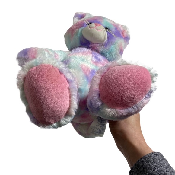 Build A Bear Stuffed Pastel Swirl Kitty Cat - Picture 7 of 10